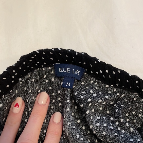 Blue Life Off the shoulder polka dot blouse - Picture 6 of 6